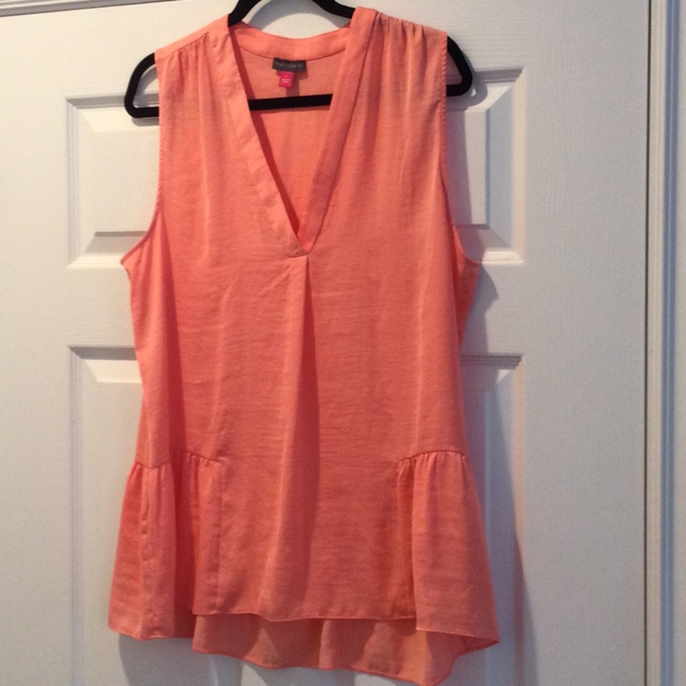 Vince Camuto Sleeveless peplum top